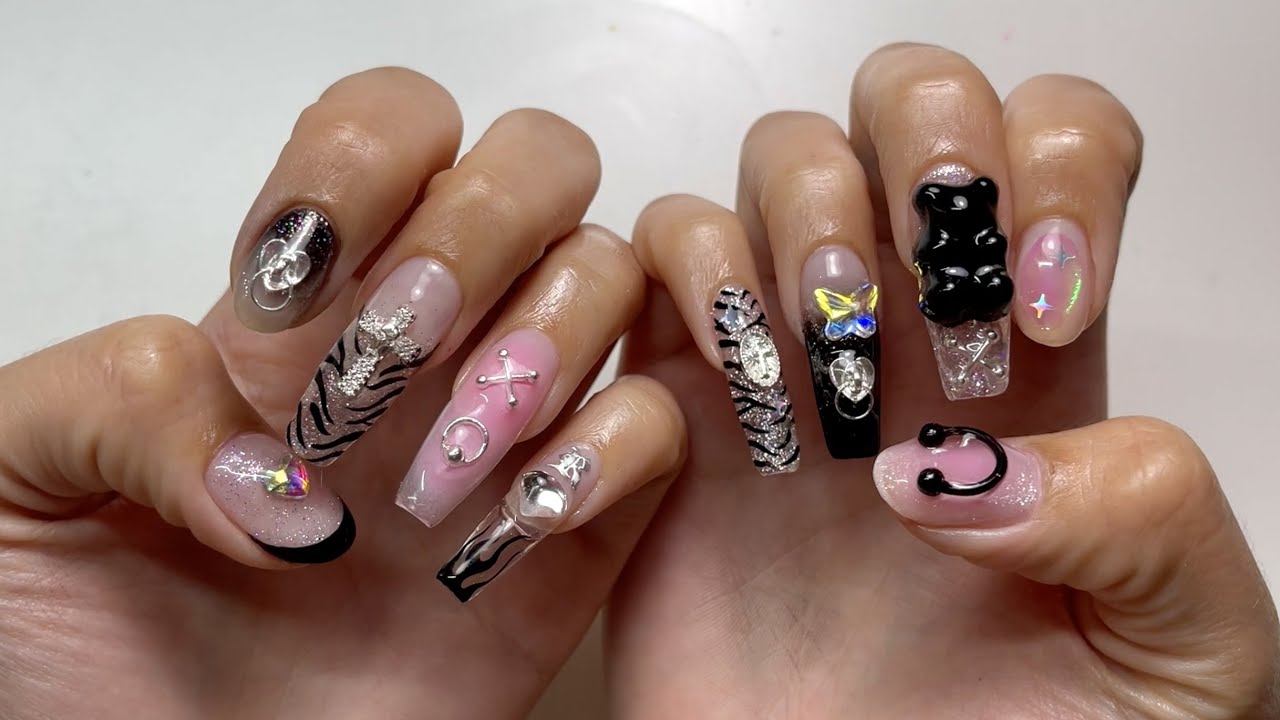 Mix & Match Charm Nails