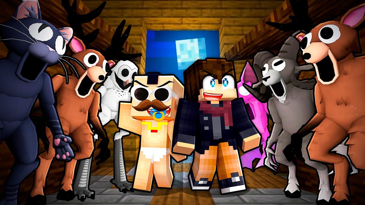TITOUAN &agrave; DECOUVERT ma BASE SECRETE de MONSTRES sur Minecraft !