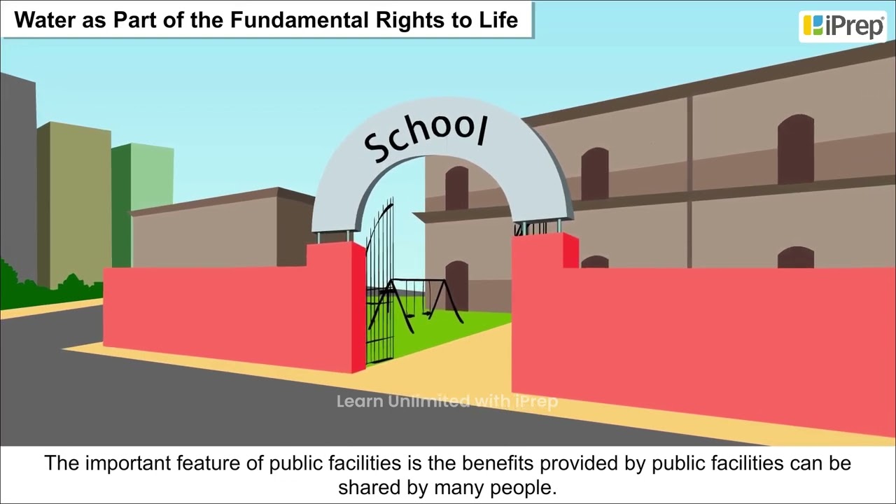 Right to Life | Public Facilities | Political Science | Class 8 | iprep