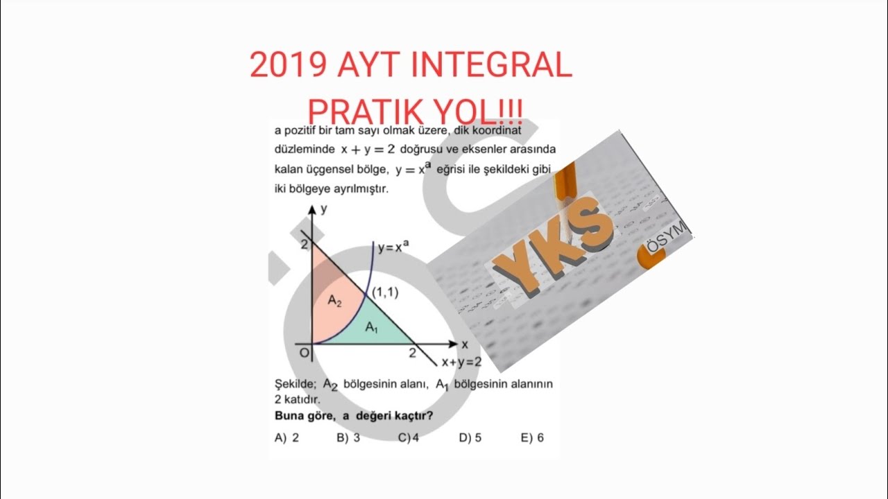 2019 AYT | İNTEGRAL | EFSANE KISA YOL | KAÇIRMA