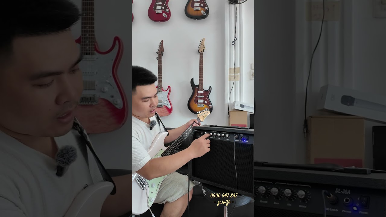 Loa guitar điện gi&aacute; rẻ Dallas DL30A
