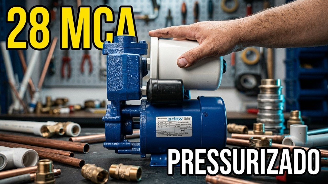 Pressurizado 130h CLAW 28mca com Pressostato