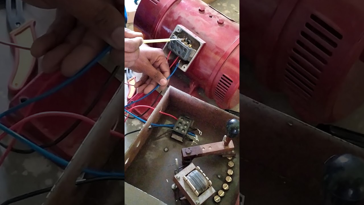 connection of डीसी शंट मोटर#@ connection of DC shunt motor#@by Balwant sir//बलवन्त सर/