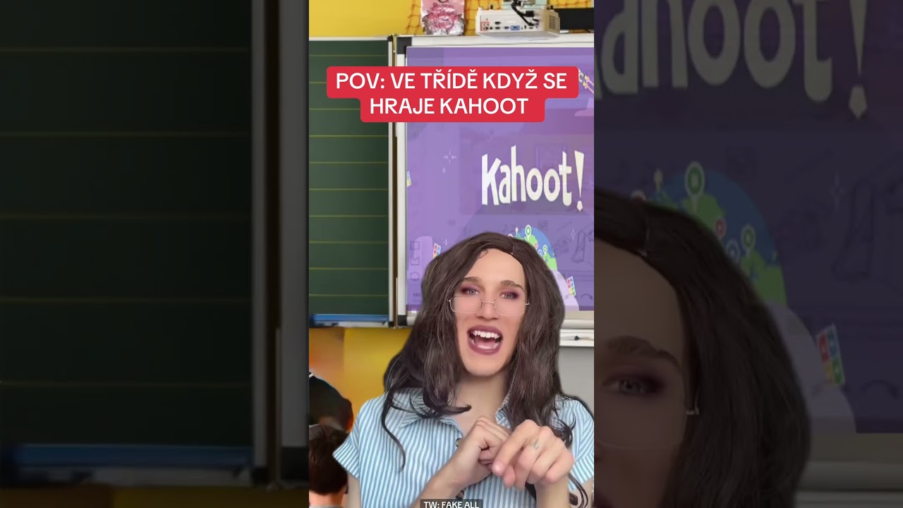 HRAJETE VE ŠKOLE KAHOOT ?😆💙 