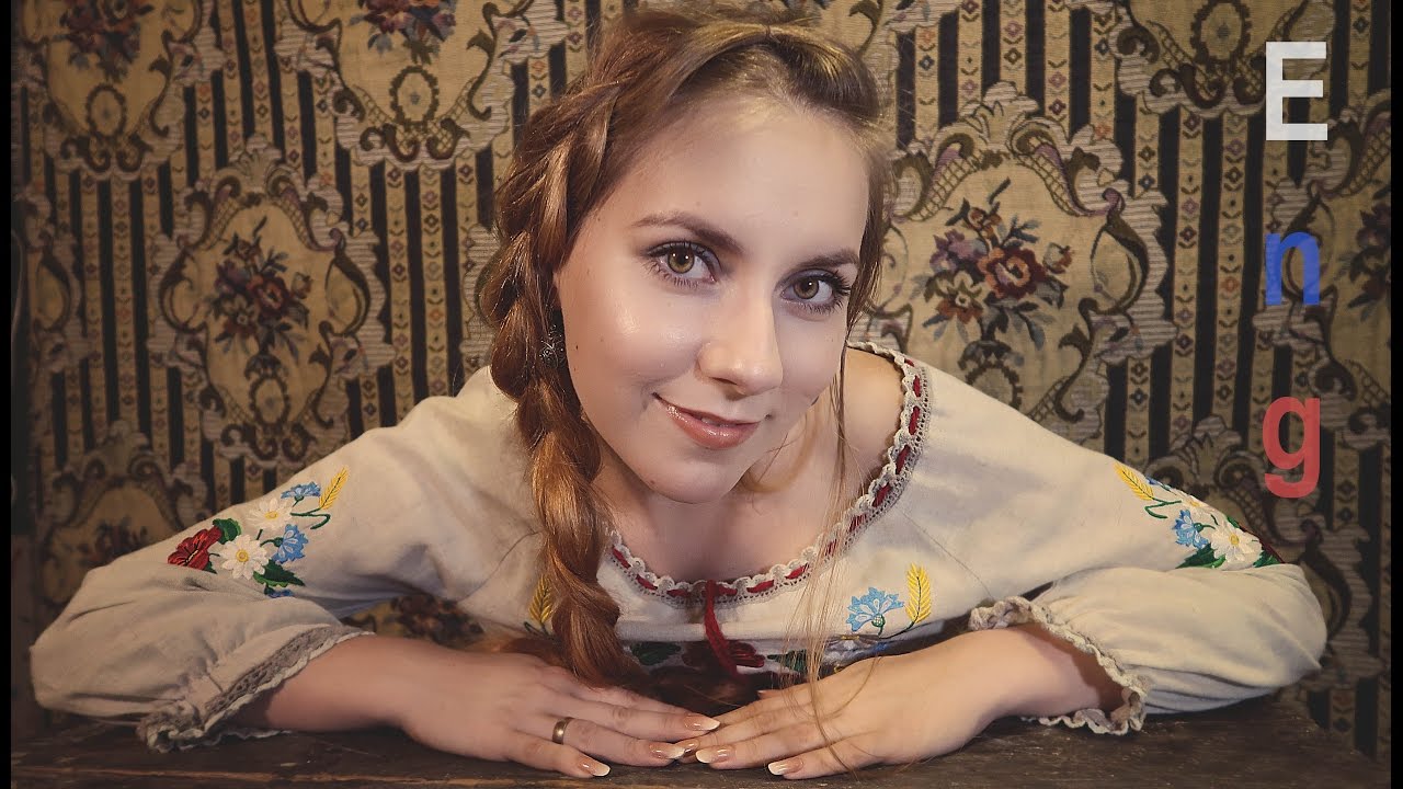 ASMR - ShOW and TELL- Gentle TAPPING - Soft spoken - READING my favourite Russian fairy tale BOOK.