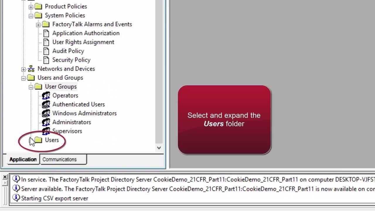 PanelView Plus & FactoryTalk View ME Introduction - Implementing 21 CFR Part 11 (Video 1)