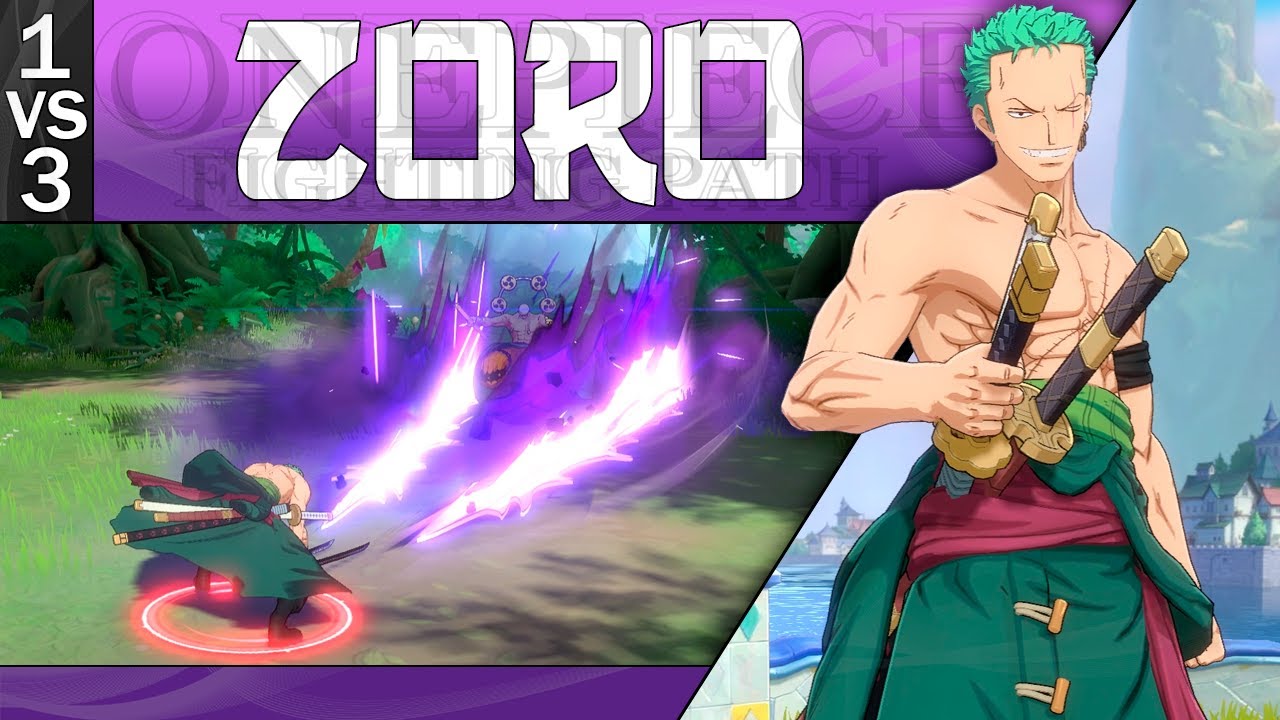 RORONOA ZORO NEW WORLD 1VS3 / РОРОНОА ЗОРО НОВЫЙ МИР 1 ПРОТИВ 3 I One Piece Fighting Path