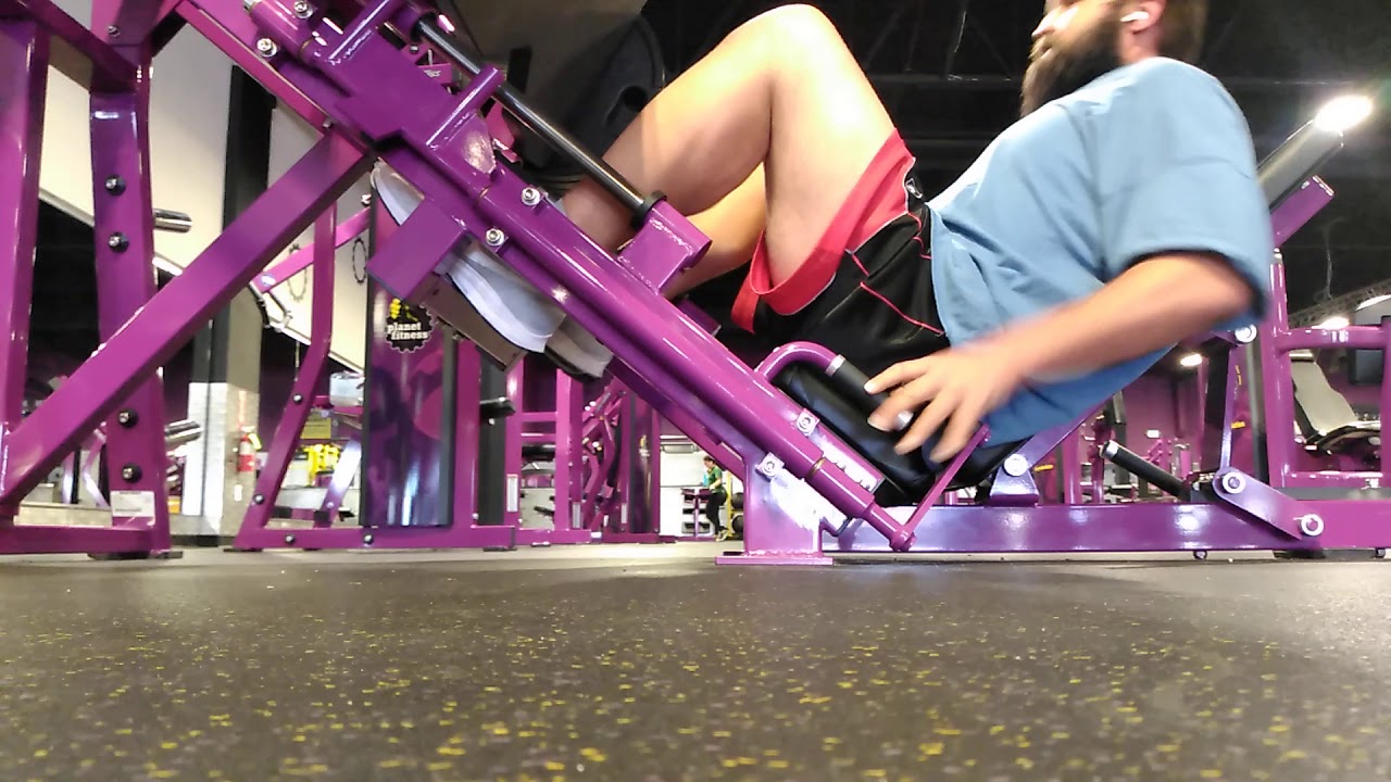 Leg press 750 pounds