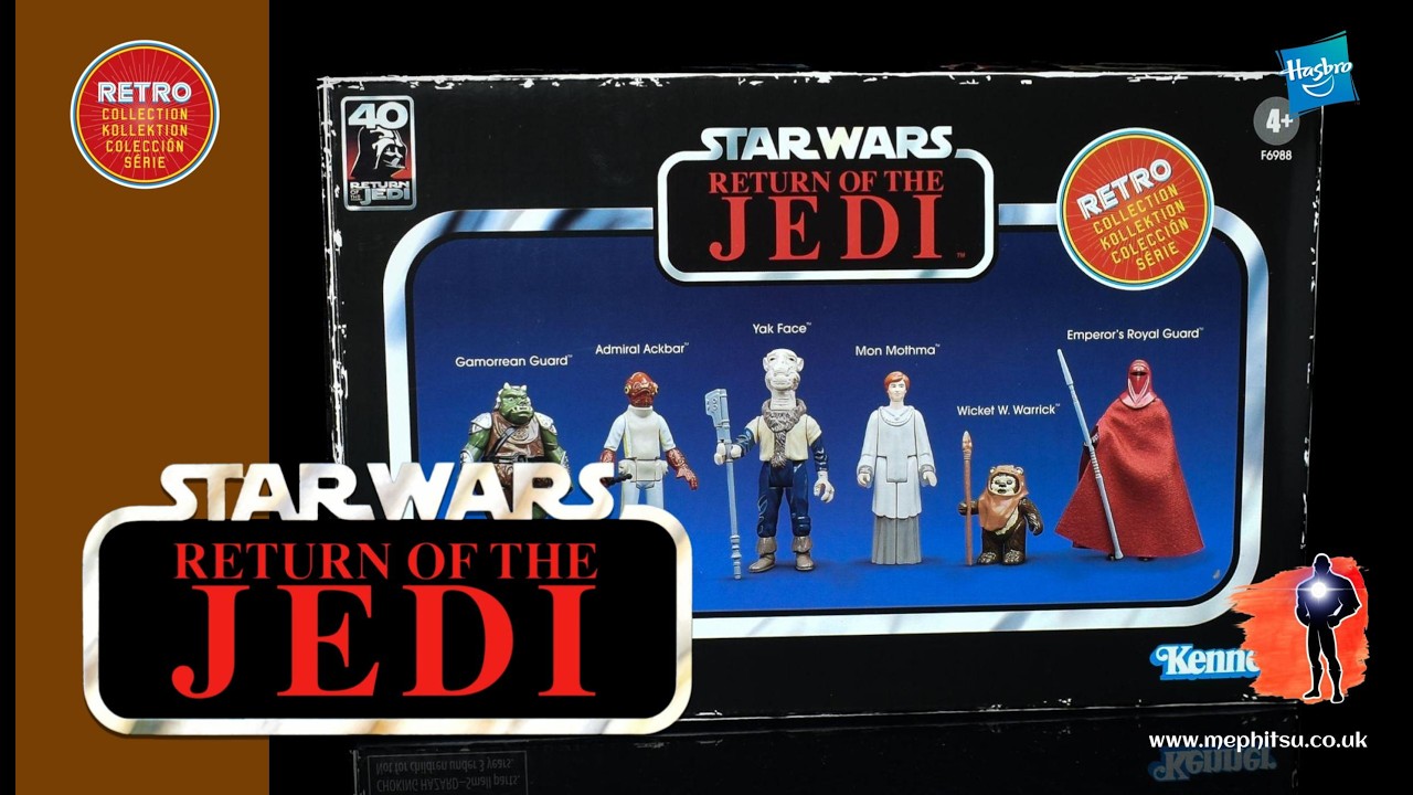 Star Wars Retro Collection Return of the Jedi 40th Anniversary Box Set