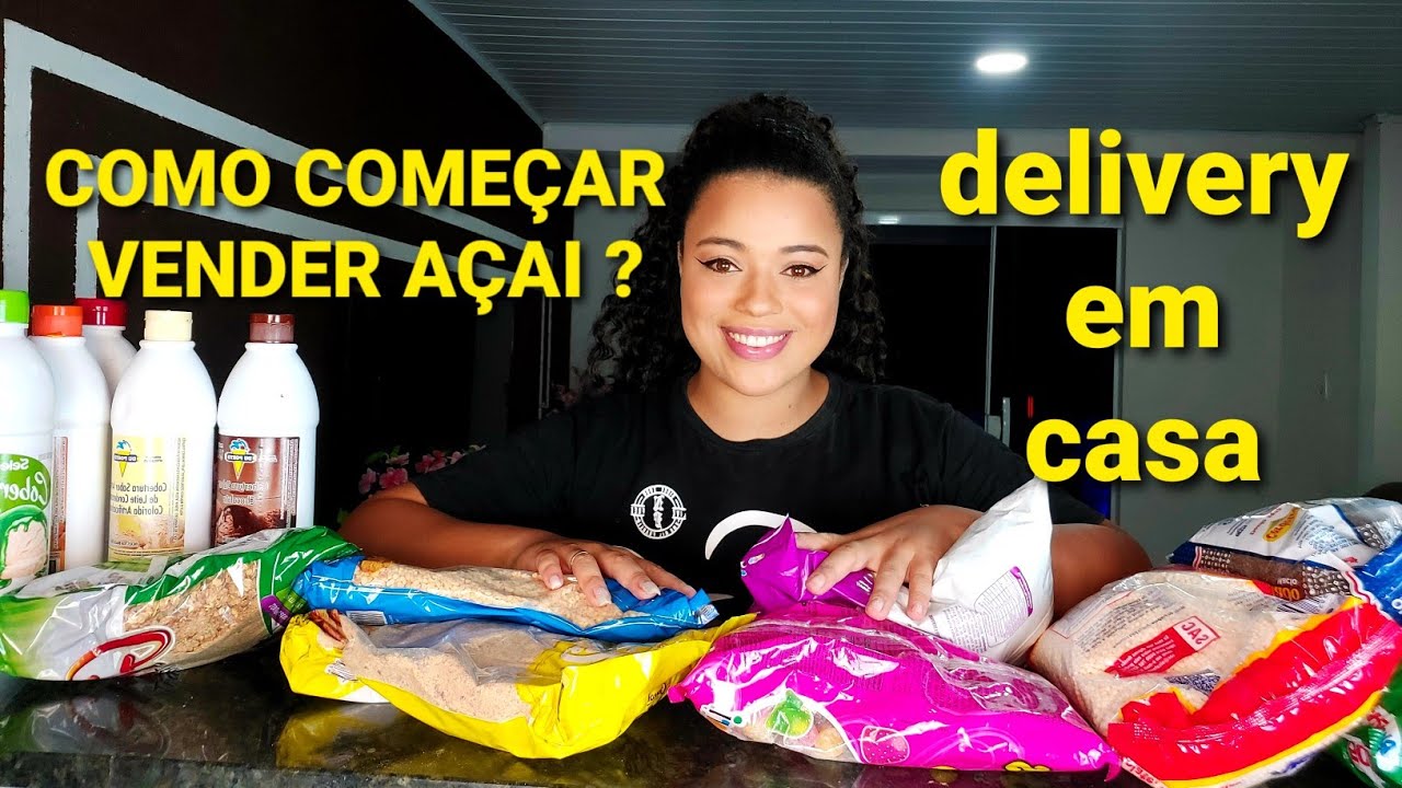 Não venda açai delivery sem antes ver esse vídeo copo de açai para delivery em casa