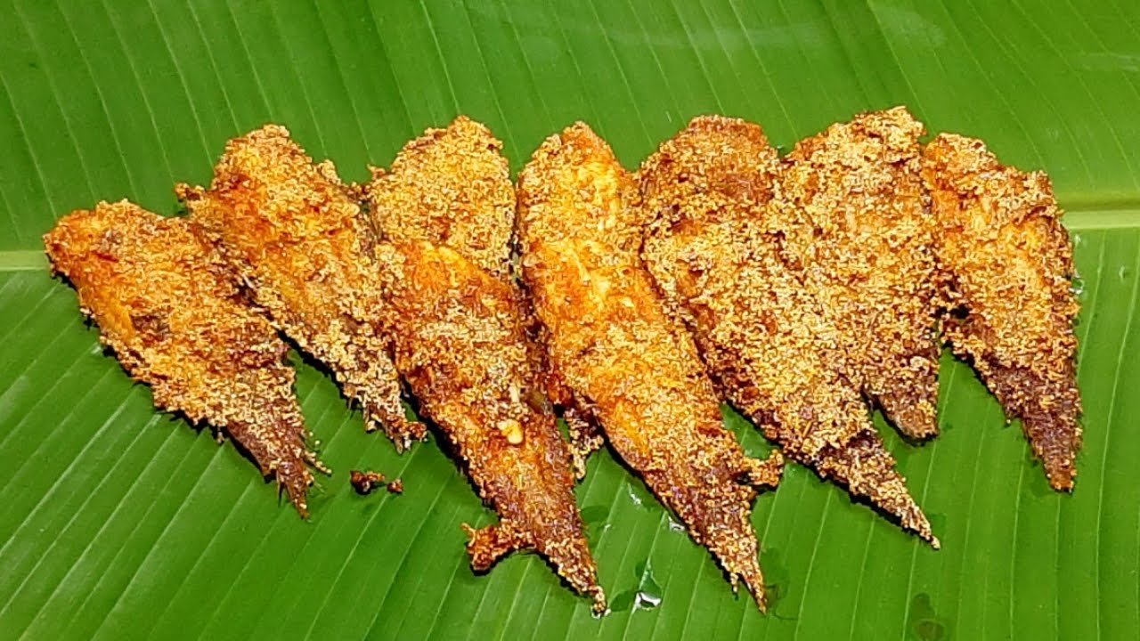 ಫಿಶ್ ರವಾ ಫ್ರೈ ಕನ್ನಡ ರೆಸಿಪಿ | Fish Rava Fry Recipe in Kannada | Fish Tawa Fry Recipe