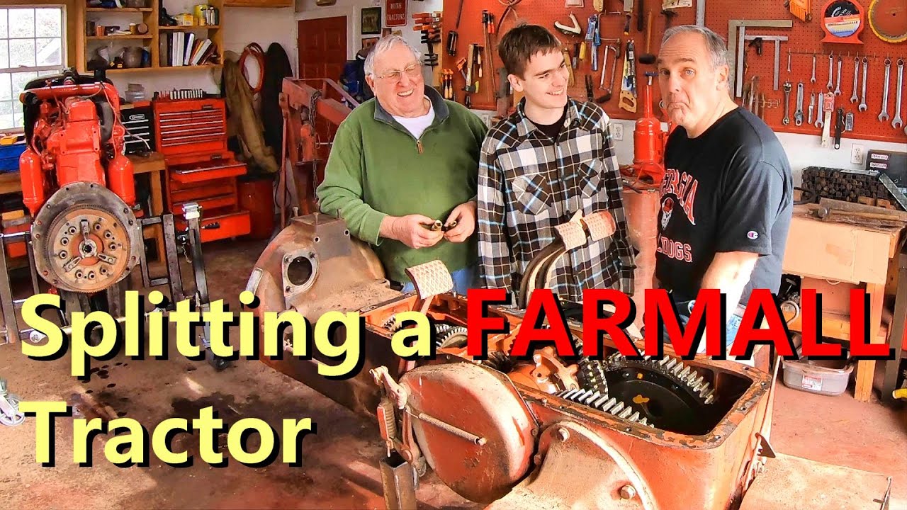 Разделка трактора Farmall: быстро и легко — Farmall MD Restoration