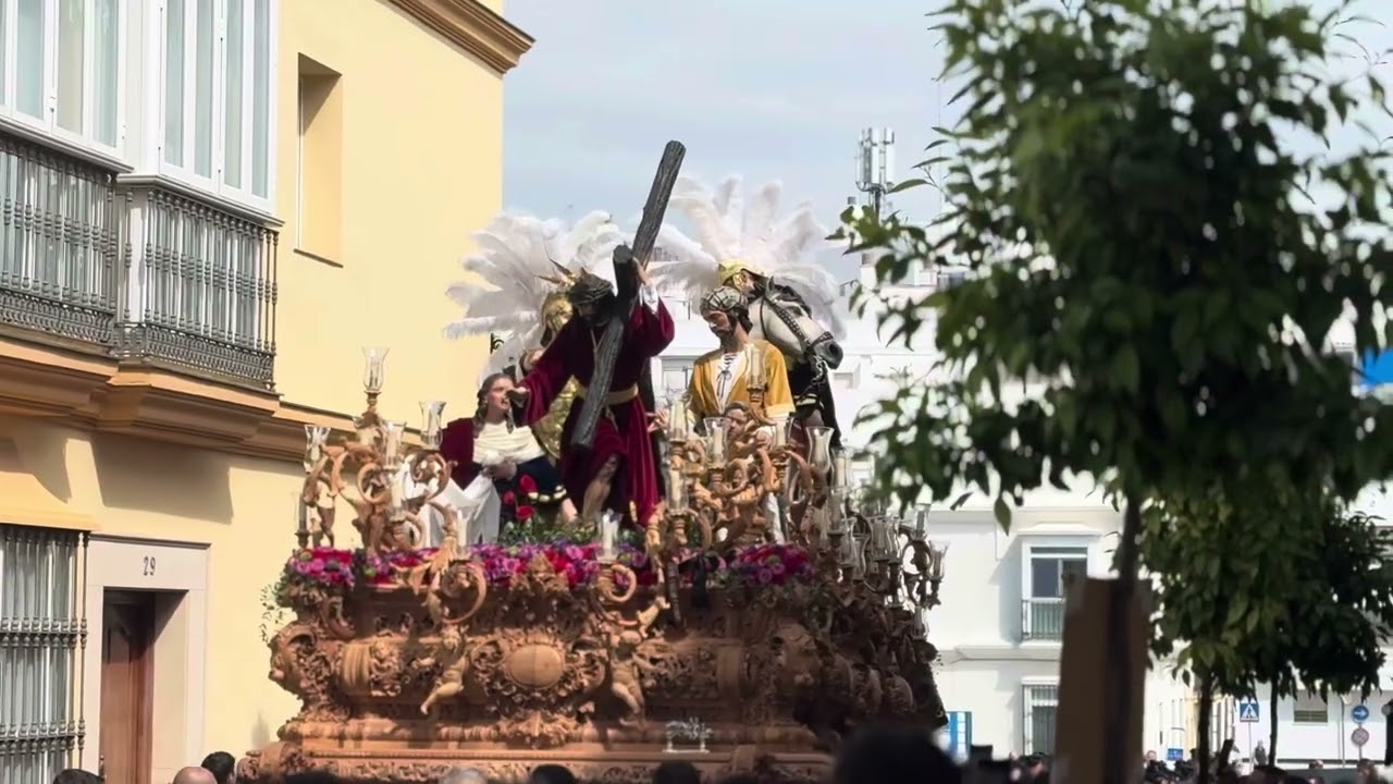 SEMANA SANTA SAN FERNANDO, CADIZ, 2025. JUEVES SANTO TRES CAIDAS.