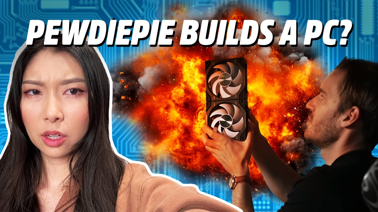 PC Builder Reacts to PewDiePie's First PC Build