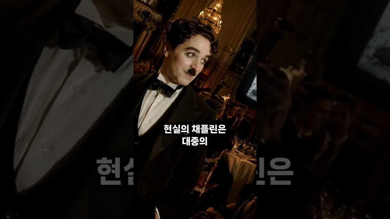 [인물사전] 🎩 화면에선 넝마주이, 현실은 롤스로이스? 희극의 왕이 대중의 심리를 꿰뚫은 방법 #shorts