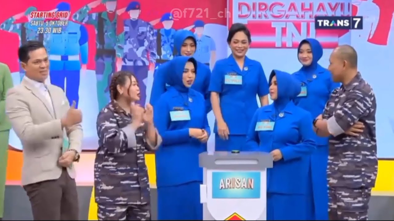 ARISAN TRANS 7 dalam Rangka HUT ke-79 TENTARA NASIONAL INDONESIA