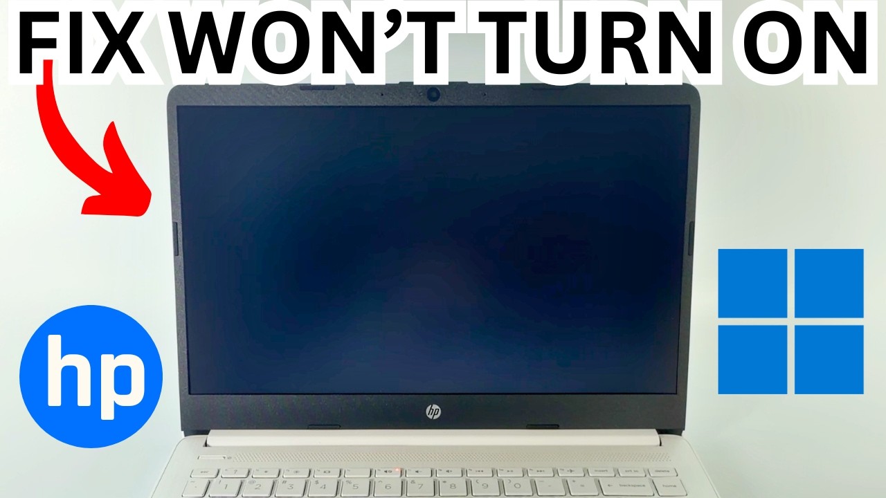 Что делать, если ноутбук HP не включается или не заряжается