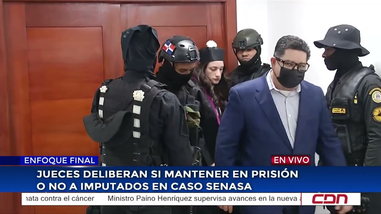 Jueces deliberan si mantener en prisión o no a imputados en caso Senasa