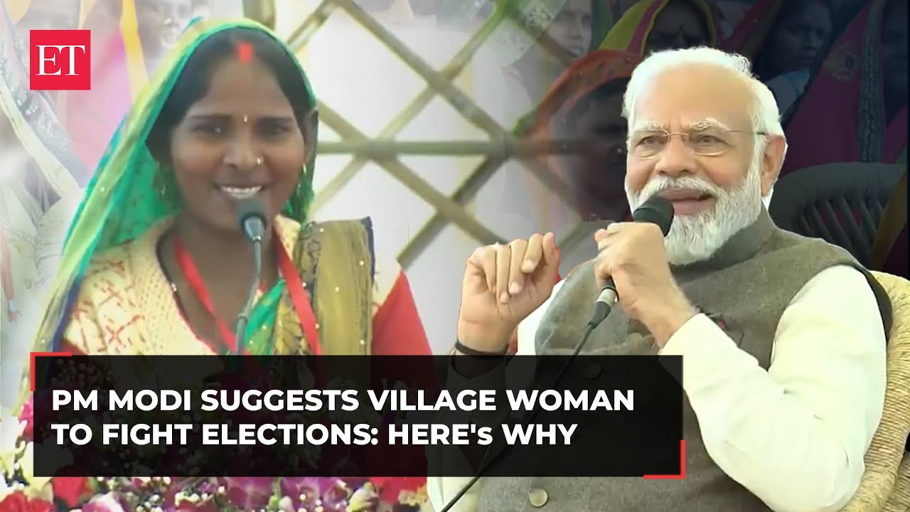 'Aap Chunav ladogi?' | PM Modi urges village lady from Varanasi to fight elections: Here's why