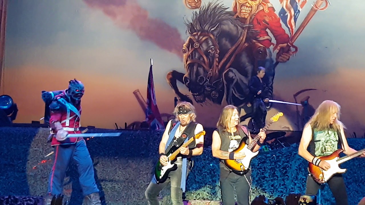 Iron Maiden   The Trooper @ Altice Arena Lisboa Portugal 13 07 2018