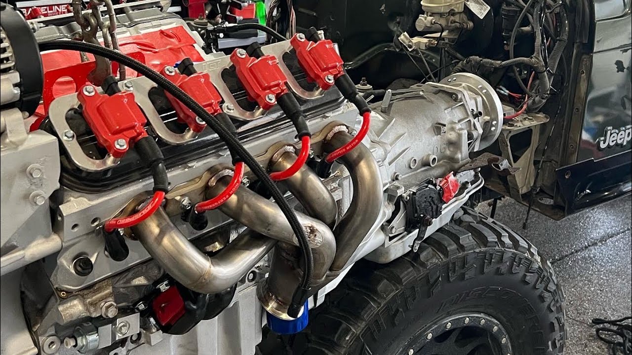 2006 Jeep Wrangler LJ 6.0 v8 LQ4 Swap Part 1