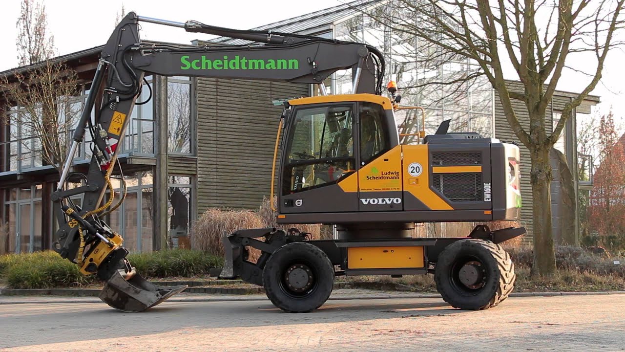 Volvo EW160E   Mobil Bagger