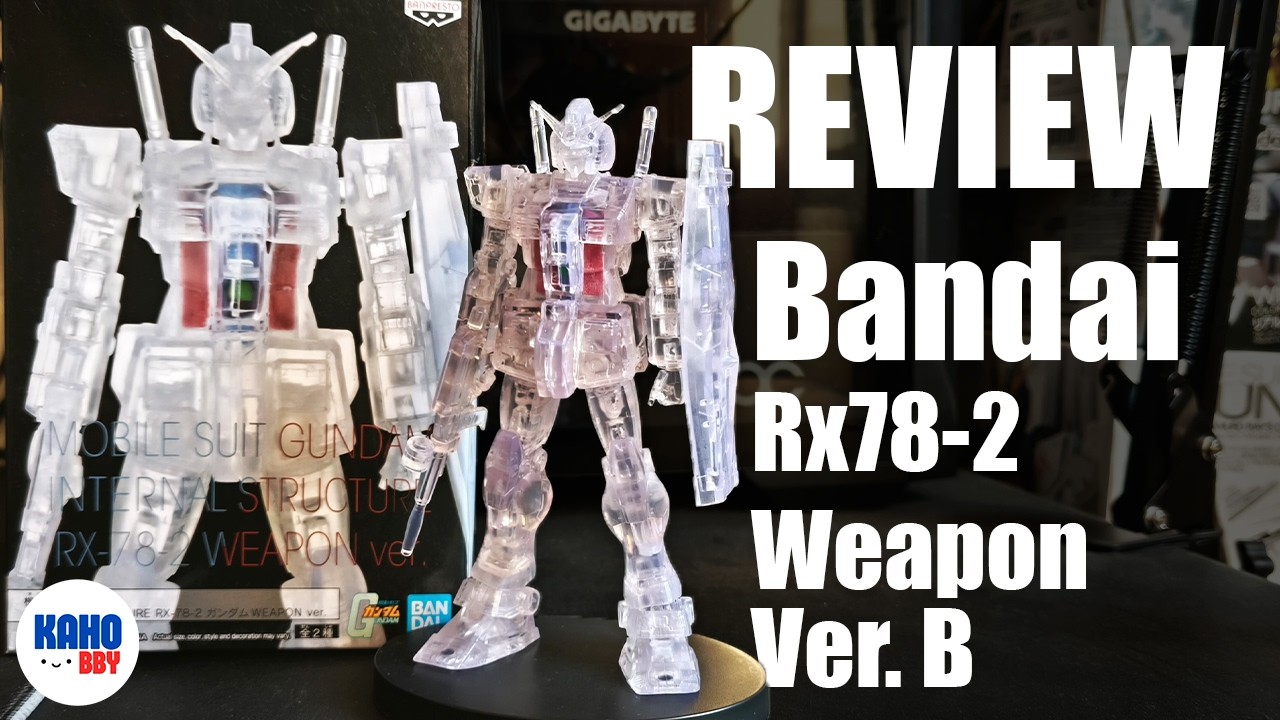 Figura Bandai Banpresto Mobile Suit Gundam Internal Structure RX-78-2 Weapon Ver. B [En Español]
