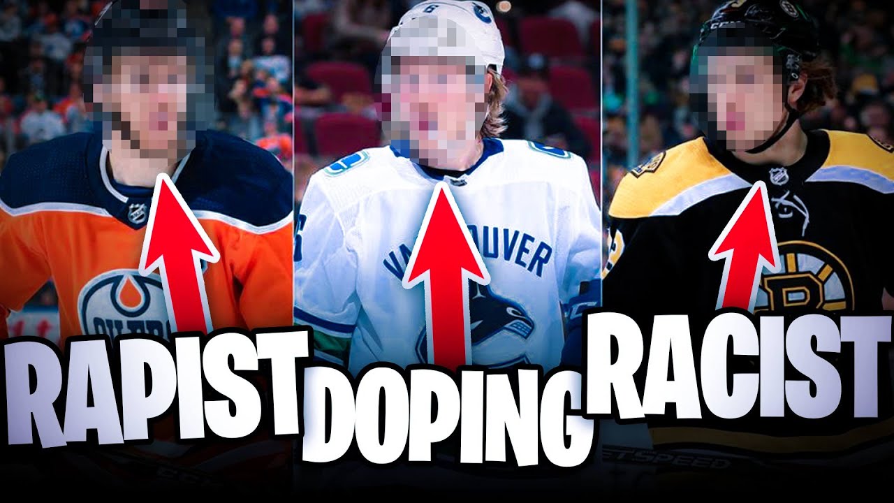 10 NHL Players who were EXPOSED!!😢
