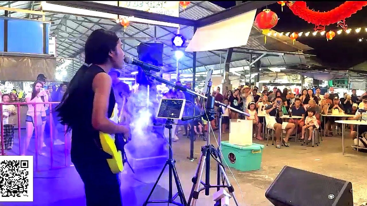 Nene Royal Live Cover @Naka Night Market (Phuket) on 17. Feb. 2024 Part 1