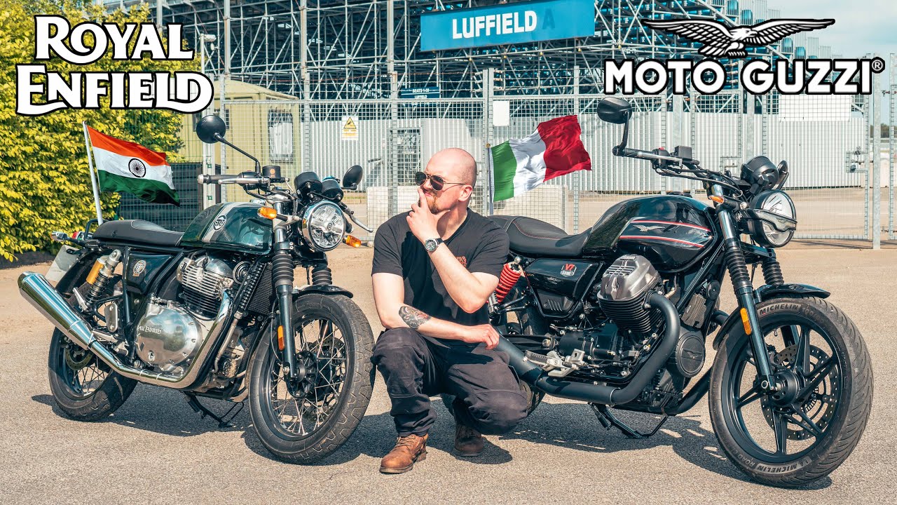 Royal Enfield vs Moto Guzzi: The Silverstone Showdown