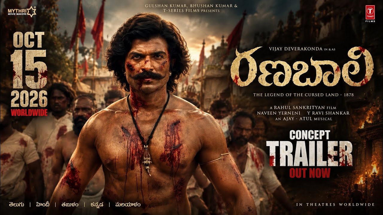 Ranabaali Trailer | Vijay Deverakonda | Rashmika Mandanna | Vijay Deverakonda Ranabaali Trailer 