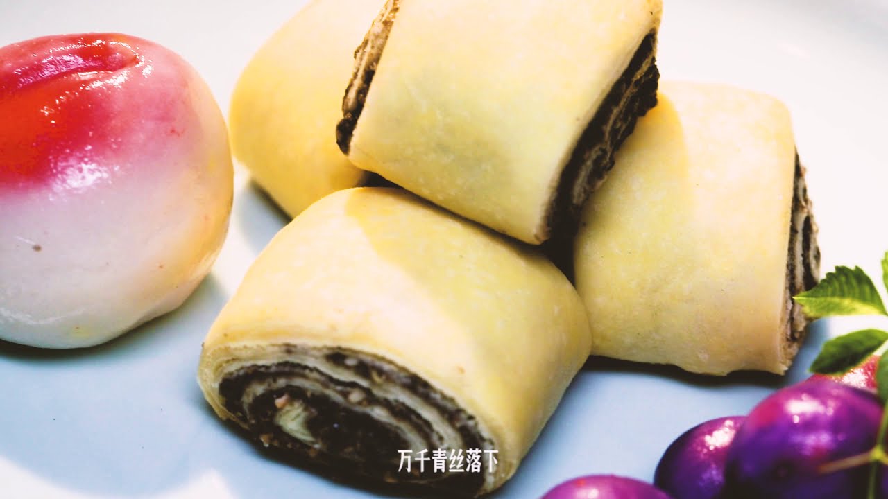 紅樓卷酥 賈寶玉愛吃的糕點，做法簡單 酥香一絕！ 【紅樓宴美食】
