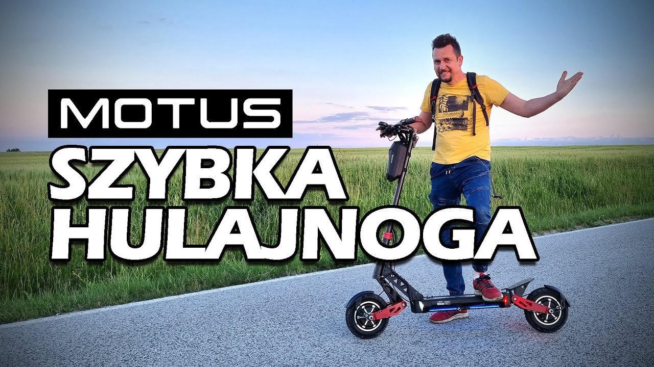 Szybka hulajnoga elektryczna! | MOTUS Pro 10 SPORT 2021