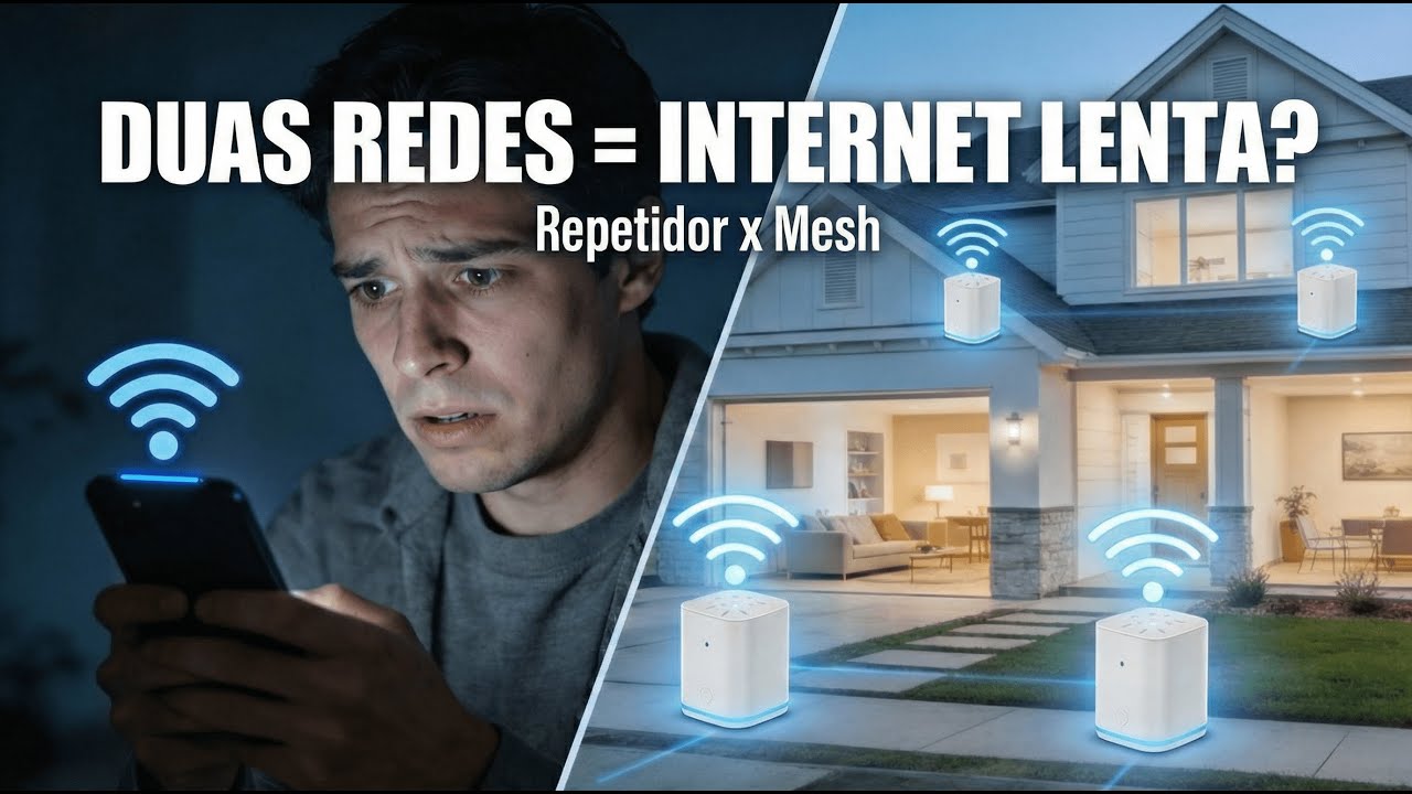 Internet lenta em casa? O erro está no Wi-Fi (repetidor x Mesh)