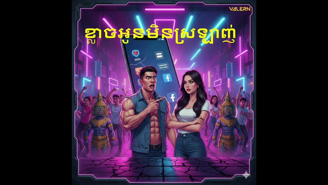 ខ្លាចអូនមិនស្រឡាញ់, Afraid You Don't Love Me, Khmer Song