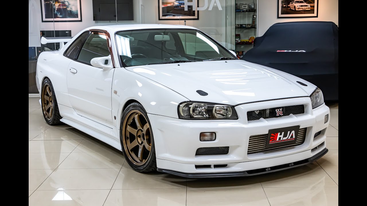 01/1999 Nissan Skyline R34 GT-R, 600HP+ Massive spec (HJA584)