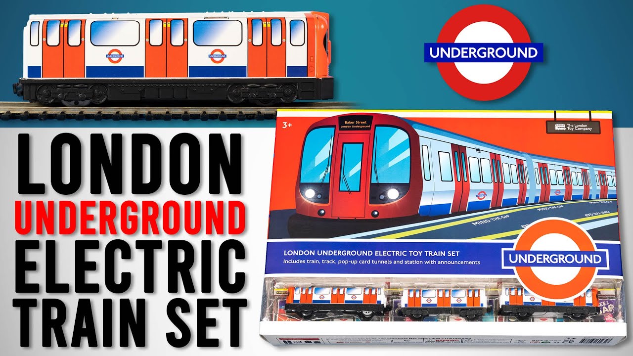 Cheap London Underground Electric Train Set | Unboxing & Review