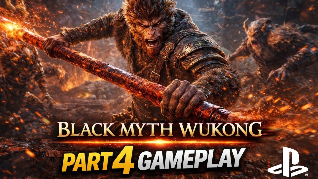 BLACK MYTH WUKONG | Chinese Mythology PART-4| PS5 |🔴 LIVE 🔴 |WrapedReality
