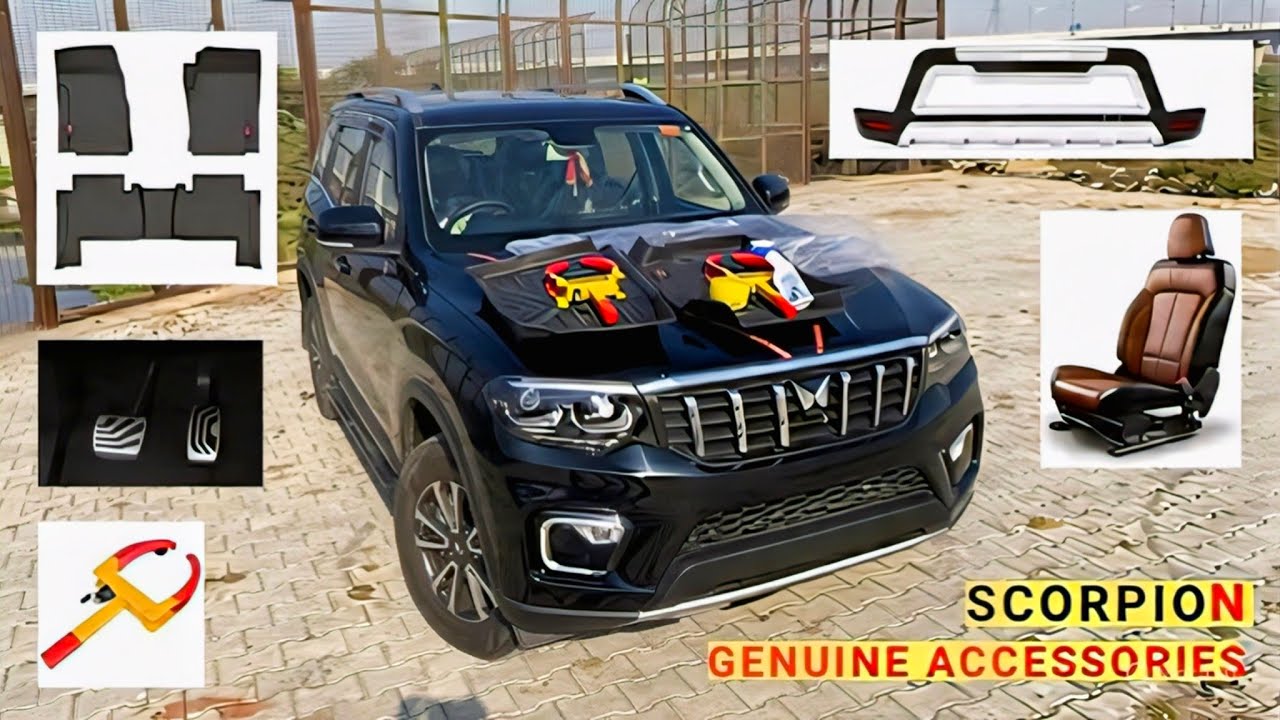 The new Mahindra Scorpio-N offers a wide range of aftermarket accessories, from car sajawat 