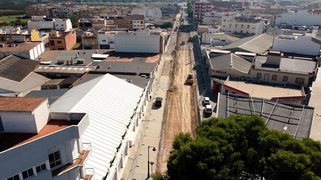 Primera visita d'obra de l'Avinguda de Guadassuar