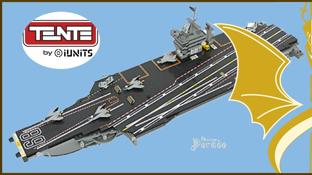 🧧TENTE by IUNITS ✨ESPECTACULAR Portaaviones NIMITZ✨