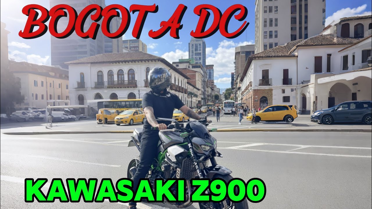UN DIA CUALQUIERA EN BOGOTA🏙️ 🔥KAWASAKI Z900 🔥