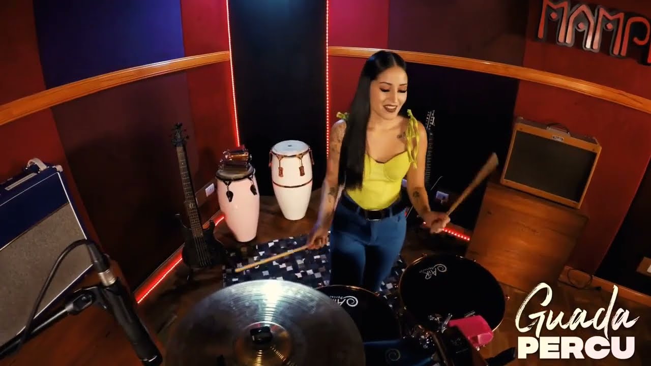 Cumbia en Timbales En Vivo - Enganchados Cumbia Exitos