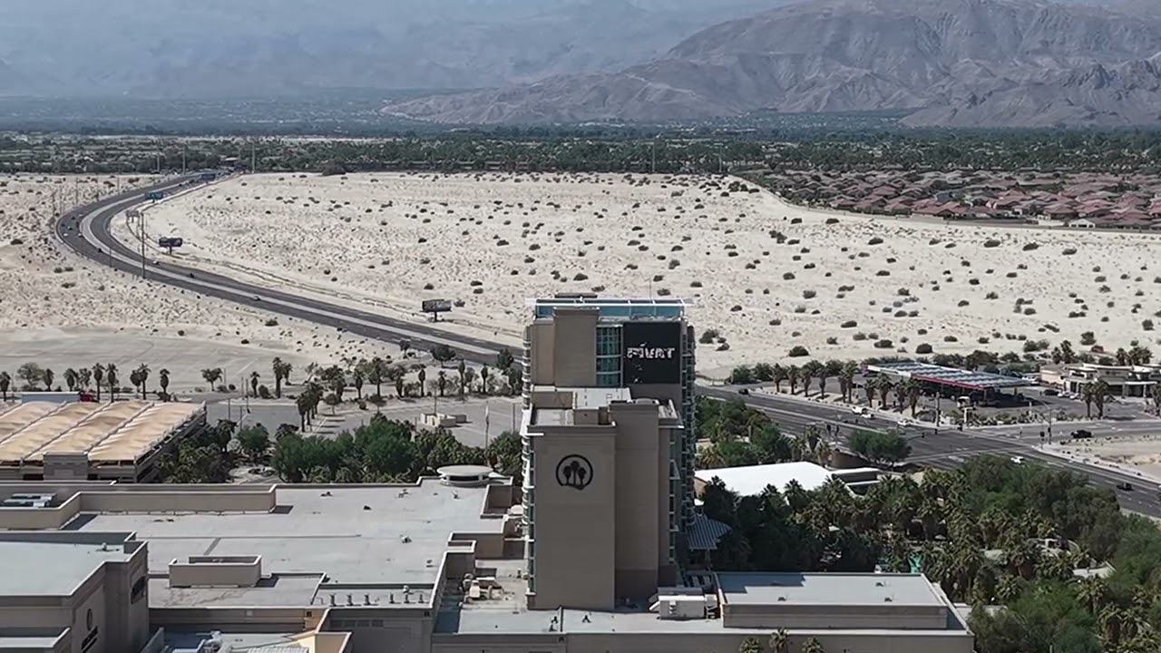 4K DJI Air 3S Agua Caliente Casino Southern California USA