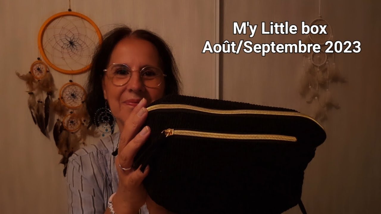 Asmr Français, M'y Little box, Août/Septembre 2023, code de parrainage en description.