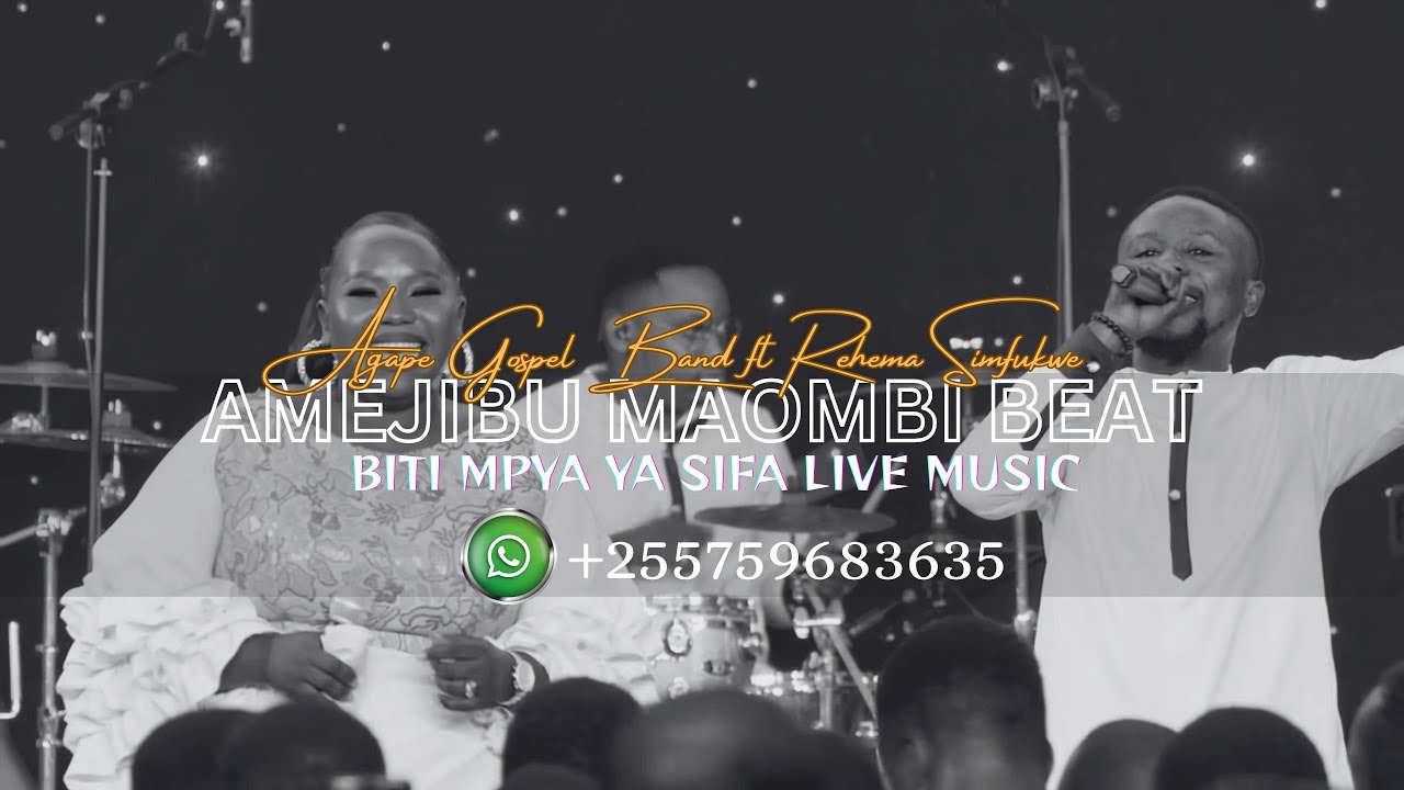Agape Gospel Band Ft Rehema Simfukwe - Amejibu Maombi BEAT || BITI MPYA YA SIFA +255759683635