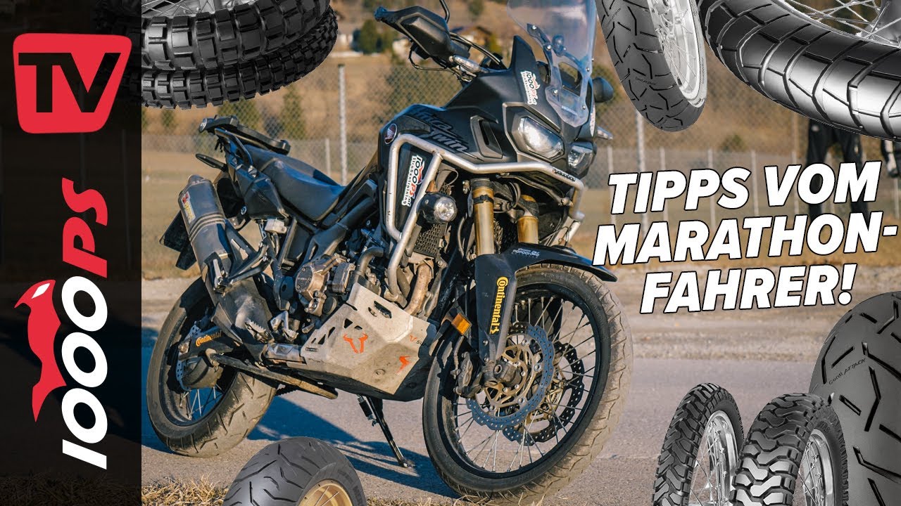 Laufleistung Motorradreifen? Vergleich der Reiseenduro Pneus! Einblicke in Varahannes Logbuch!