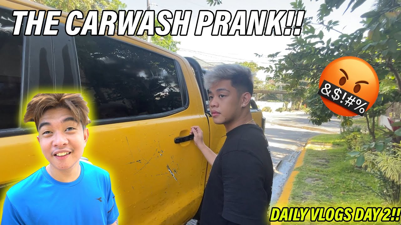 The CarWash Prank Kay @VonOrdonaVlogs [Gone Wrong!]