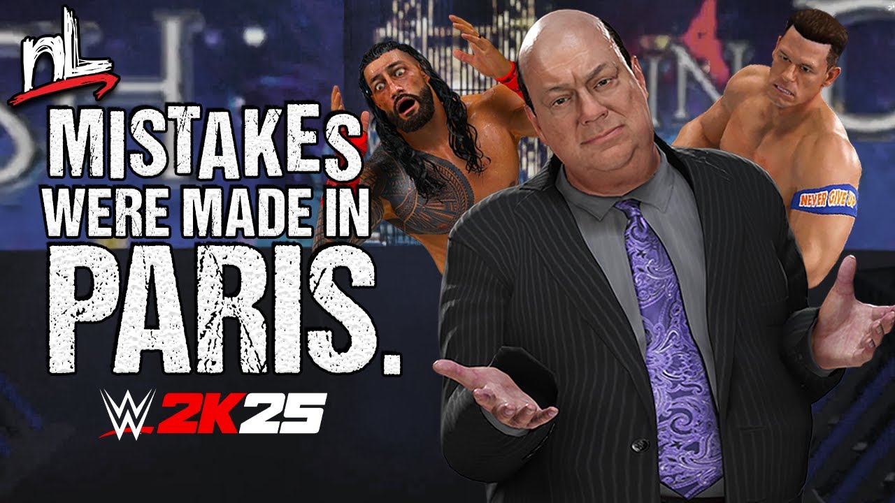 We Made A Mess In Paris (WWE 2K25 Highlights)