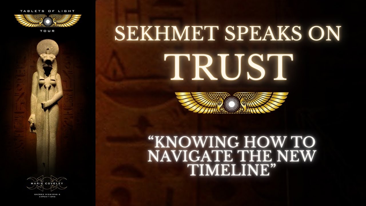 Channeled Message from Mother: Sekhmet Speaks on TRUST 🌀 #truth #trust #sekhmet